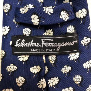 3.5" Salvatore Ferragamo Floral Tie